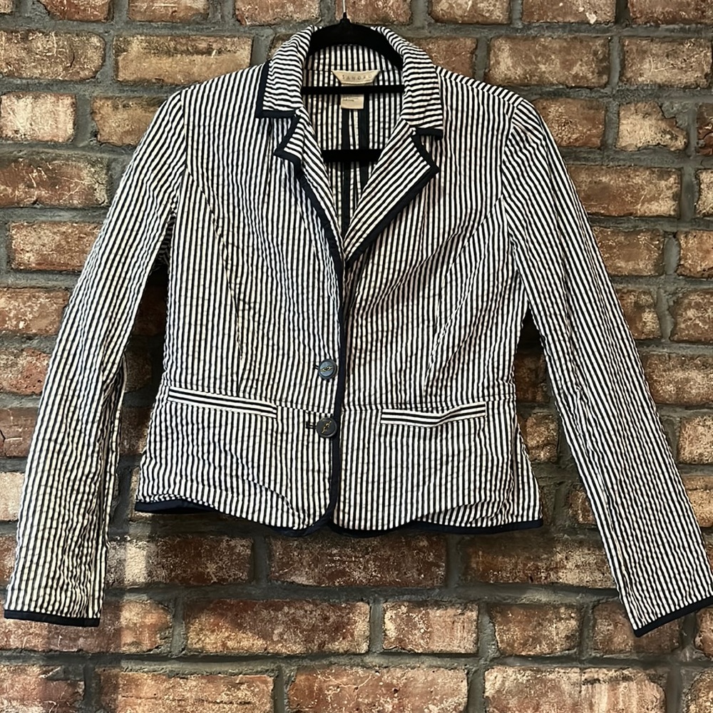 Sandro Striped Blazer